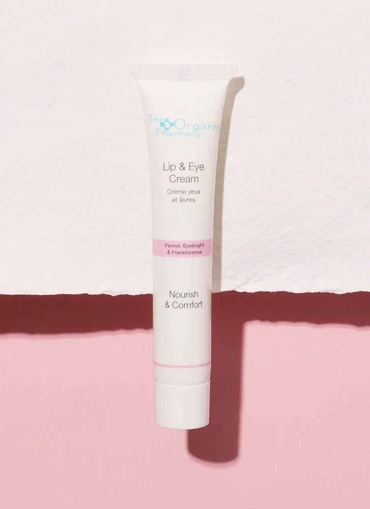 The Organic Pharmacy Rose Smoothing Lip & Eye Cream