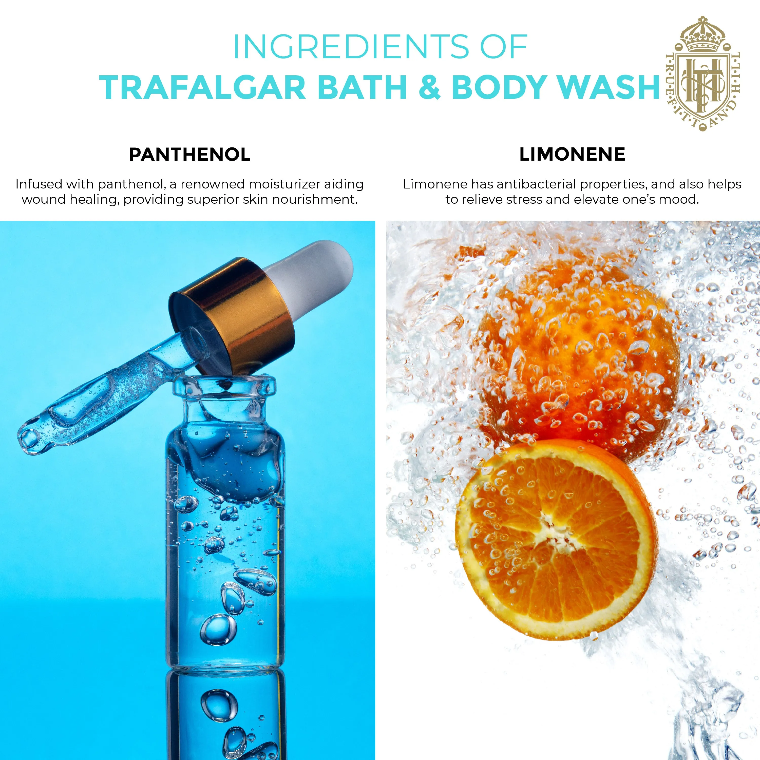 Truefitt & Hill Trafalgar Men's Bath & Body Shower Gel 200ml