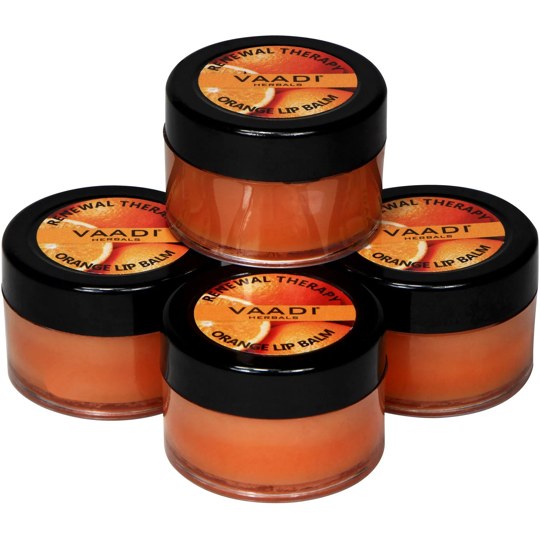 Value Pack of 4 Lip Balm – Orange & Shea Butter (4 X 10 gms)