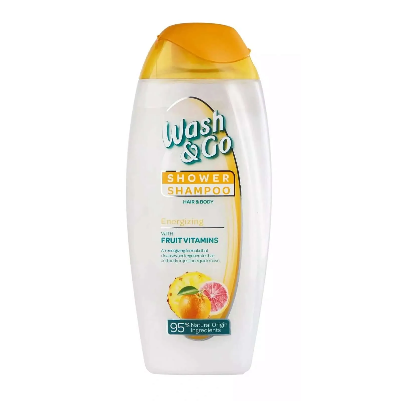 Wash & Go Energizing Shower Shampoo 250ml
