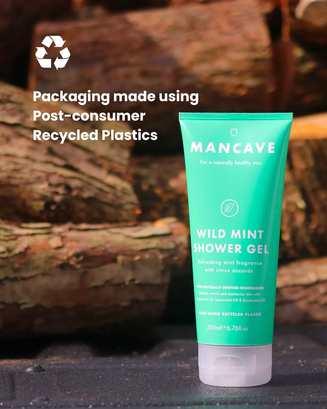 Wild Mint Shower Gel 200ml